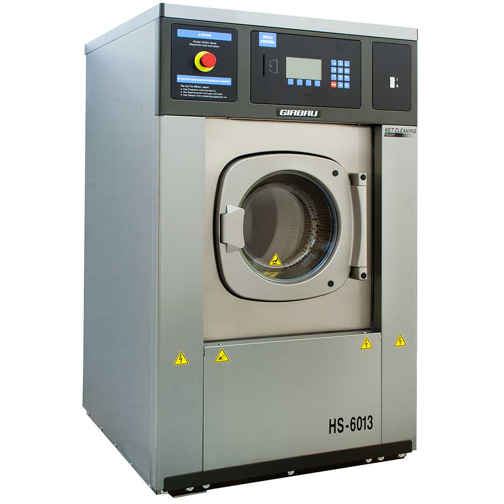 Girbau commercial washing machine suitable for care homes, NHS and nursing homes.