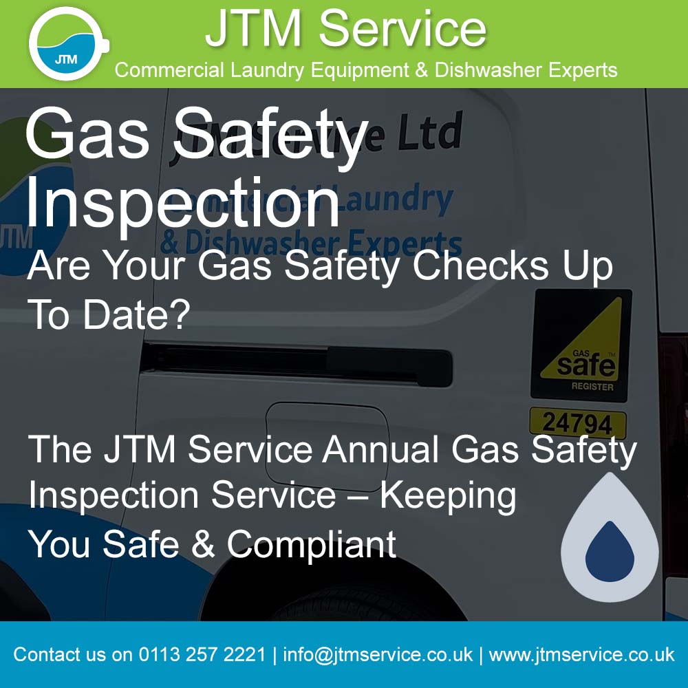 Commercial Laundry Equipment Gas Safety Inspections JTM Service