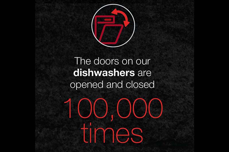 The Doors on Miele Professional Dishwashers Are Opened and Closed 100,000 Times 6